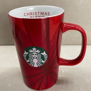 🟣 Starbucks Christmas Blend 12 OZ mug with the mermaid 2014